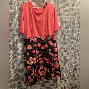 Oxiuli Pink/Flower Dress
